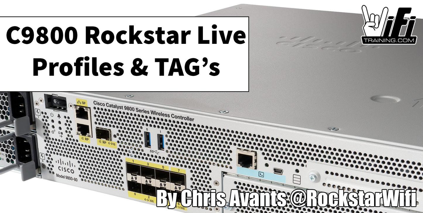 C9800 Rockstar LIVE - Profiles & Tags